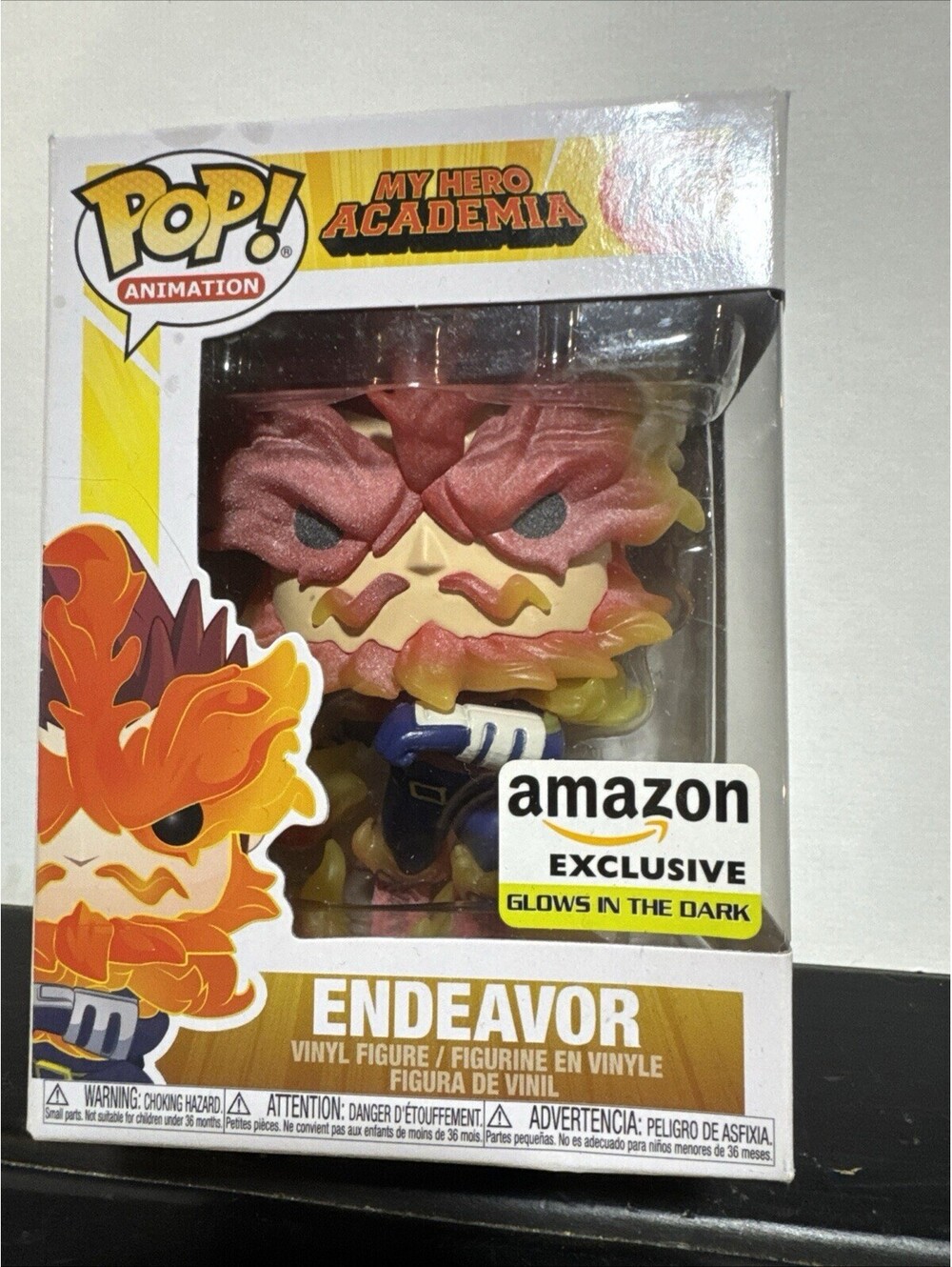 Funko Pop! Vinyl: My Hero Academia - Endeavor (Glows in the Dark) - Amazon